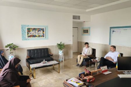 دیدار مدیرکل کانون پرورش فکری البرز با معاون تولید سیمای البرز و کارگردان برنامه کودک، برای همکاری مشترک