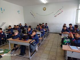 اجرای ایده ادبی کانون یاران مرکز رباط مراد در مدرسه