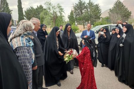 استقبال اعضای کانون از وزیران کشور در شهرستان‌های مختلف کرمانشاه