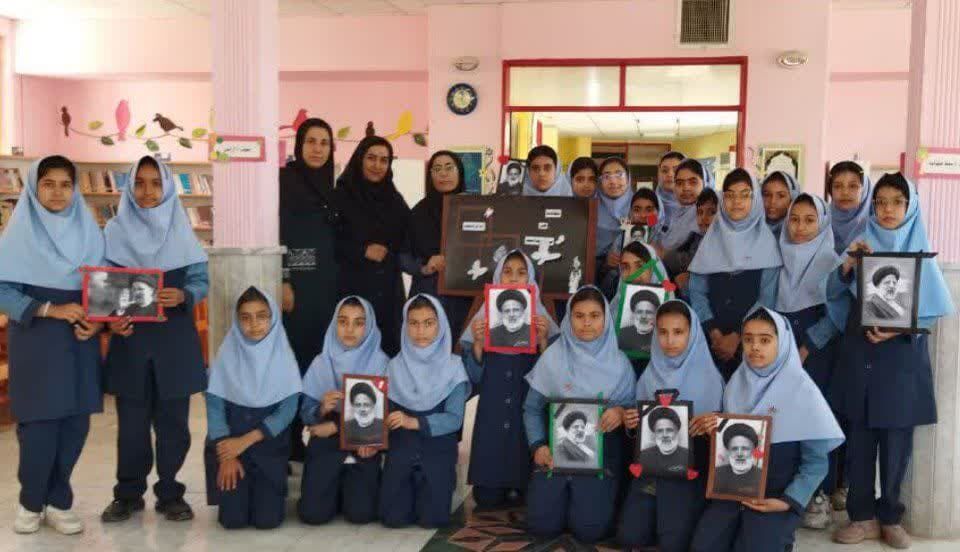 1300768 «قابی از بهشت» در مرکز بردسکن همزمان با سالروز شهادت آیتالله رئیسی