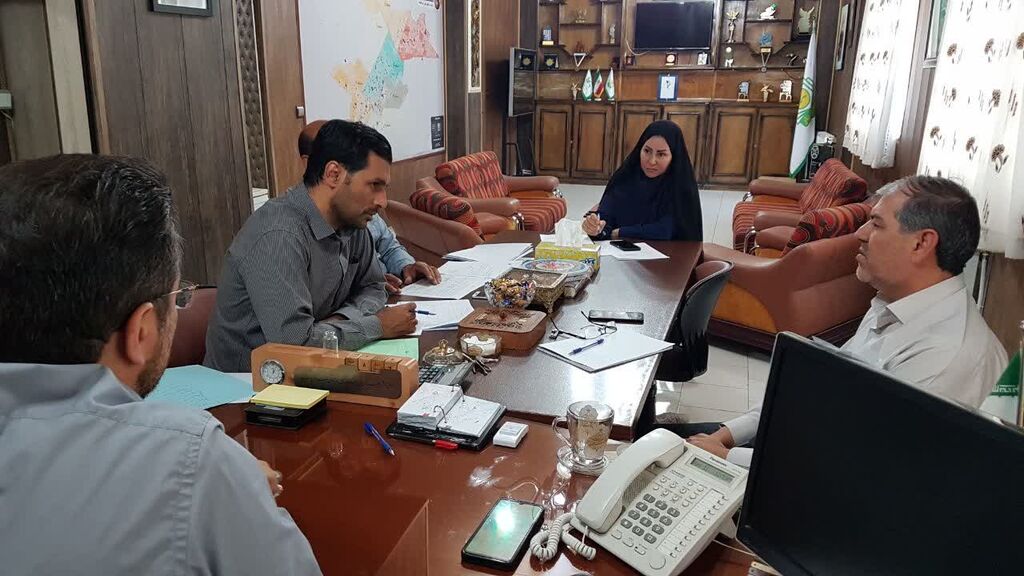 1301134 نشست کمیته شادابسازی و تعمیر و تجهیز مراکز کانون کرمانشاه