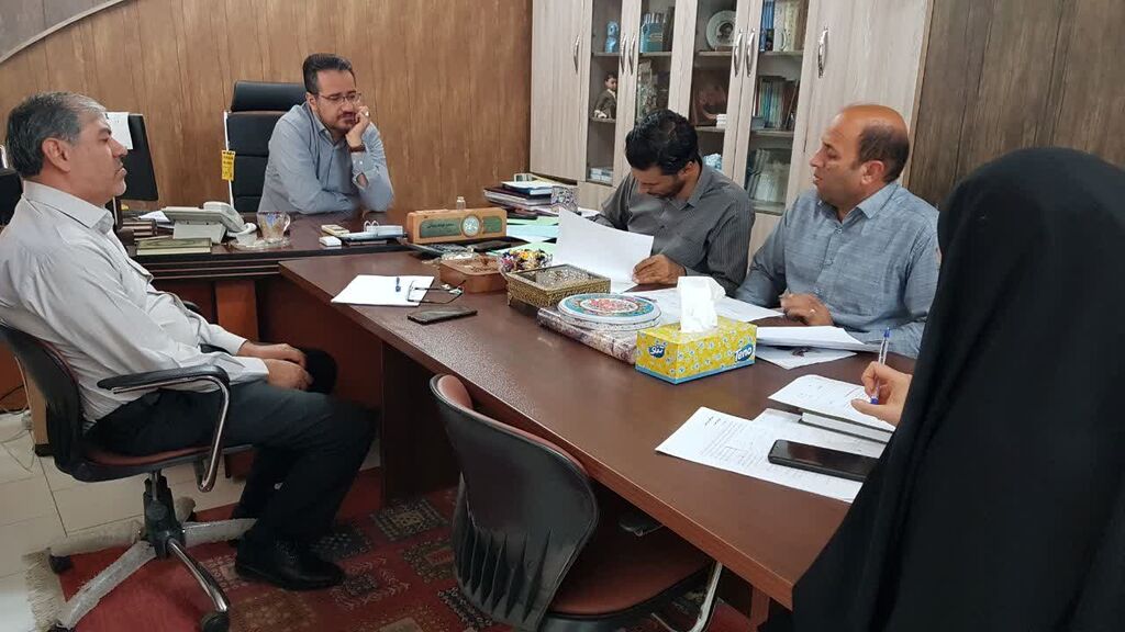 1301136 نشست کمیته شادابسازی و تعمیر و تجهیز مراکز کانون کرمانشاه