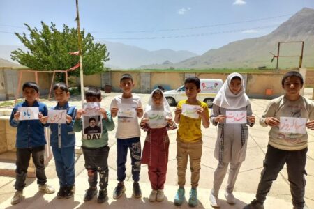 پیک امید سنقر سال‌روز شهدای خدمت را در روستای آق‌بلاغ برگزار کرد