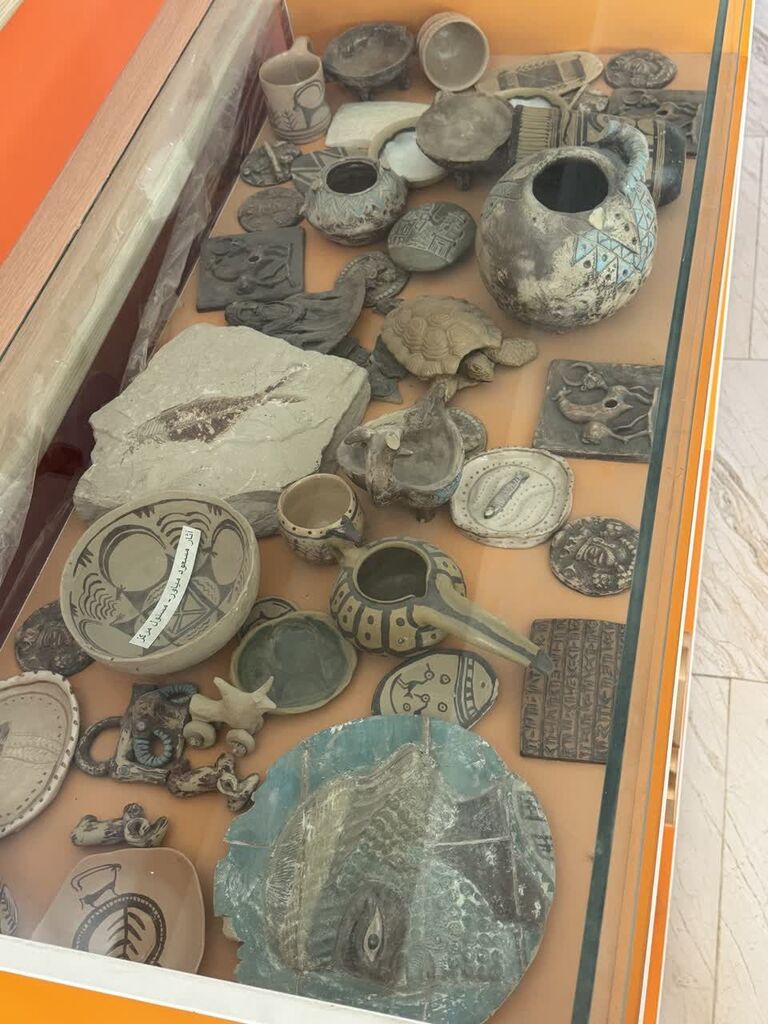 مربی هنرمند کانون استان کرمانشاه آثار تاریخی را باز آفرینی کرد