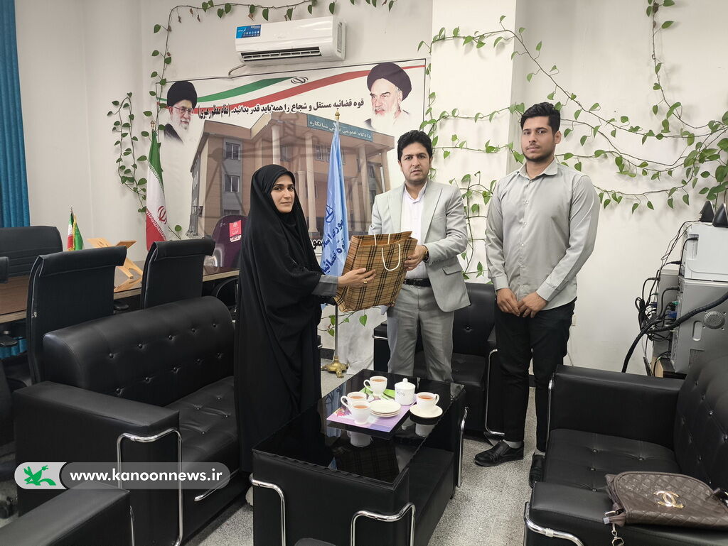 دیدار مسئول مرکز شبانکاره با قاضی دادگاه عمومی شبانکاره