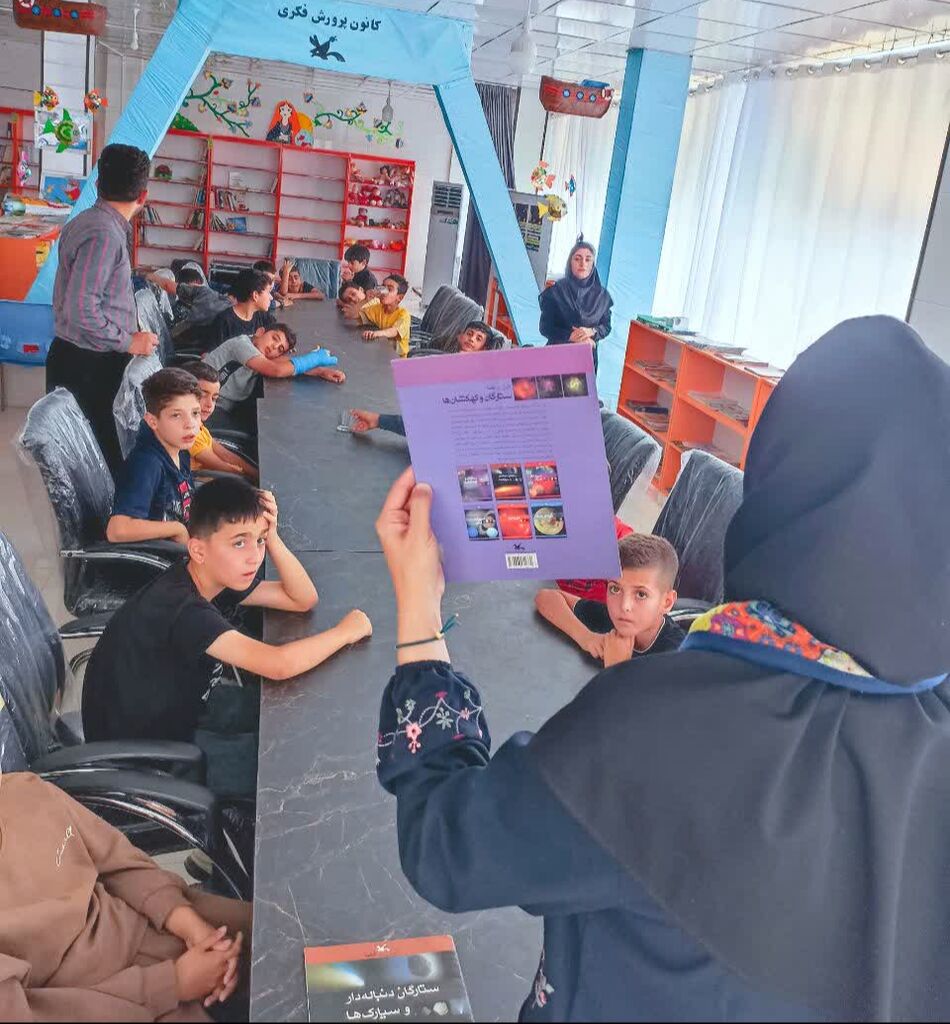 کاروان نجوم کانون کرمانشاه به ثلاث‌باباجانی رفت