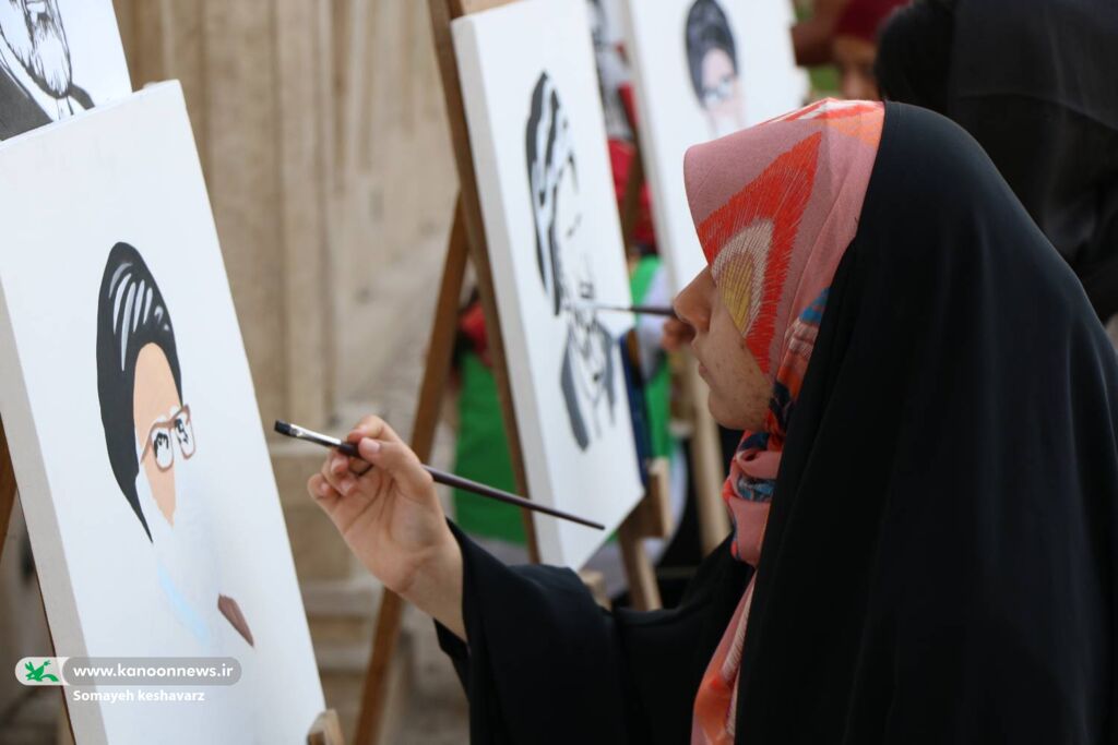 تجلی هنر و ایثار در گرامیداشت شهید آیت‌الله رئیسی