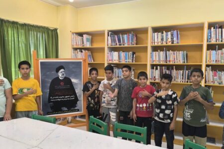 پاسداشت شهید رییسی در مراکز کانون پرورش فکری فارس