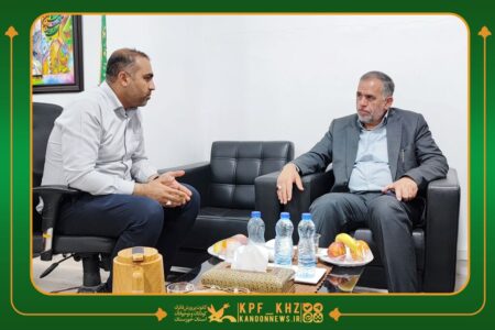 دیدار نماینده مردم اهواز با مدیرکل کانون پرورش فکری خوزستان