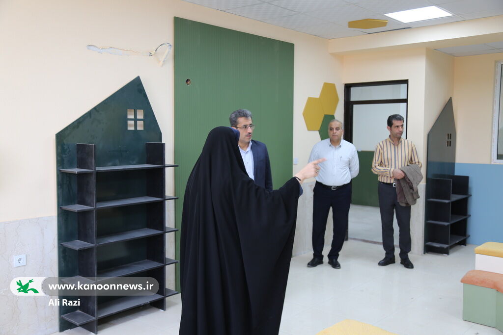 رئیس سازمان مدیریت و برنامه‌ریزی استان بوشهر از مرکز شماره ۱ کانون بوشهر بازدید