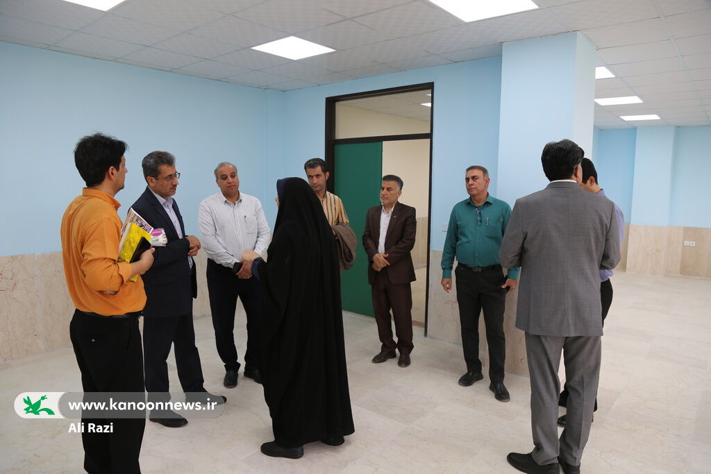 رئیس سازمان مدیریت و برنامه‌ریزی استان بوشهر از مرکز شماره ۱ کانون بوشهر بازدید
