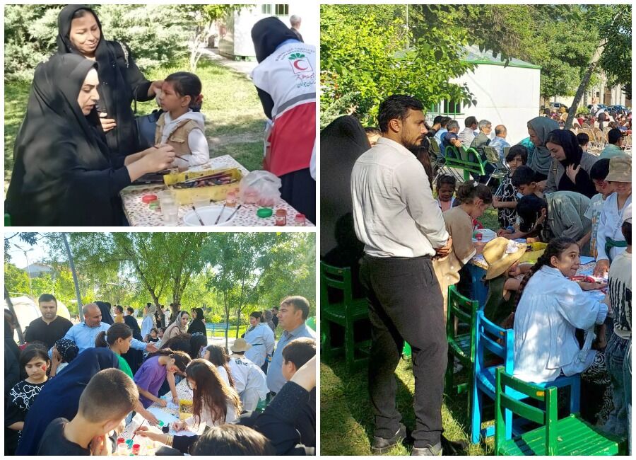 1304051-1 حضور فعال مراکز کانون پارسآباد در جشن وصال/ غرفه نقاشی کودکان با موضوع خانواده
