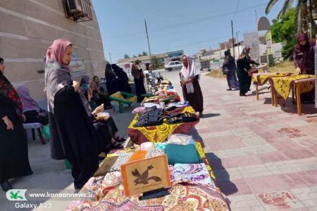 نمایشگاه دست‌سازه‌های بانوان اهل سنت در سالروز ازدواج امام علی(ع) و زهرا(س)