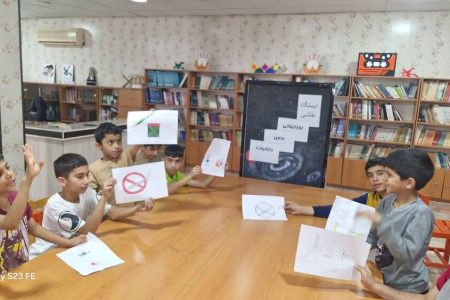 کارگاه نقاشی «نه به دخانیات» در کانون پرورش فکری لیکک