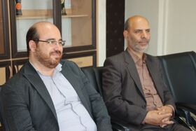1304849-1 دیدار مدیر کل کانون پرورش فکری و سرپرست اداره کل بهزیستی استان مرکزی