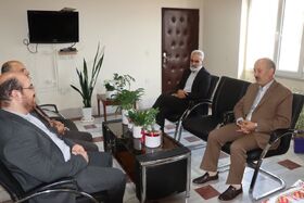1304850-1 دیدار مدیر کل کانون پرورش فکری و سرپرست اداره کل بهزیستی استان مرکزی