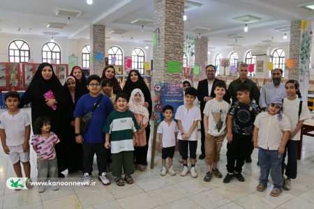 نمایشگاه نقاشی و کاردستی «من و محیط زیست» در بوشهر افتتاح شد