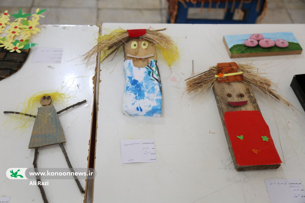 1304983-1 نمایشگاه نقاشی و کاردستی «من و محیط زیست» در بوشهر افتتاح شد