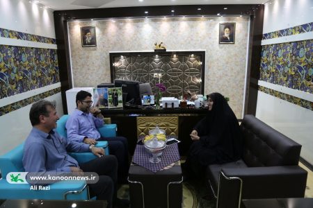 دیدار مدیرکل کانون استان بوشهر با مدیر روابط عمومی پتروشیمی مرجان