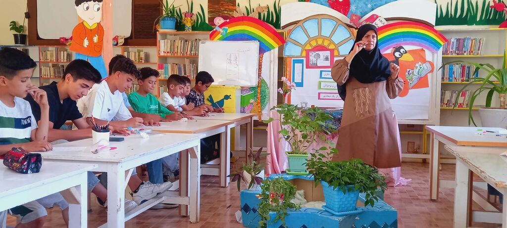 1305891-1 ویژهبرنامه «همنشینی با واژهها» در کانون صفاشهر یک و دو برگزار شد