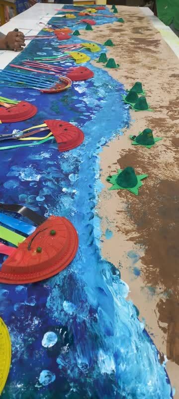 1306063-1 عملیات لاکپشتی؛ آشنایی کودکان با تهدیدات زیستمحیطی و مدیریت پسماند در مرکز شماره ۳ بندرعباس