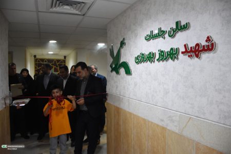 افتتاح طرح بهسازی سالن جلسات کانون پرورش فکری سمنان