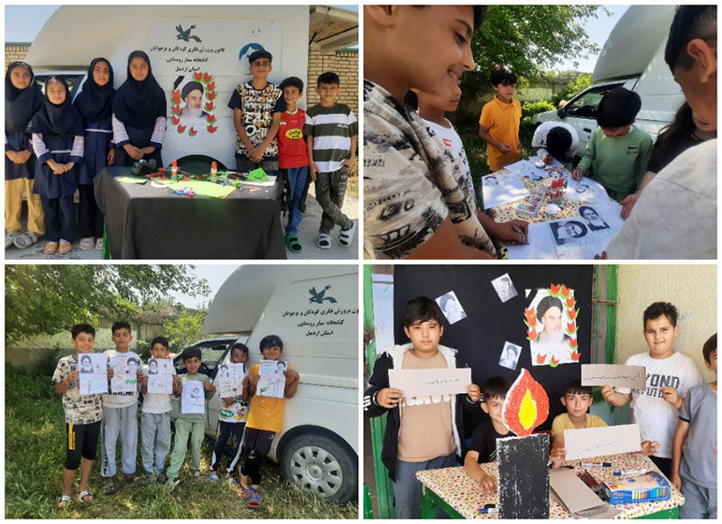 سالروز رحلت امام خمینی (ره) و قیام ۱۵ خرداد در مراکز کانون استان اردبیل گرامی داشته شد