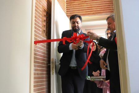 آیین آغاز به کار مرکز فرهنگی و هنری سیار روستایی تاکستان