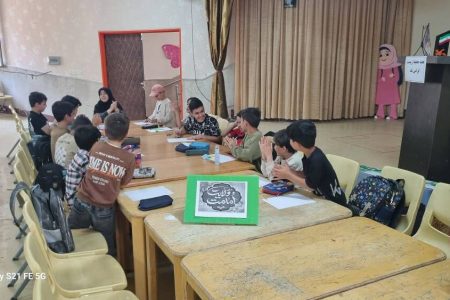 آئین‌های دهه امامت و ولایت با حضور کودکان و نوجوانان