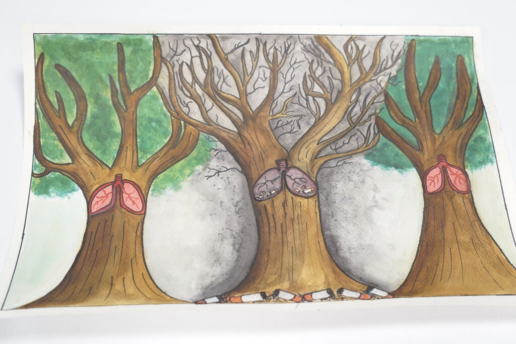 کارگاه هنری «از خاکستر تا رنگین‌کمان» برگزار شد