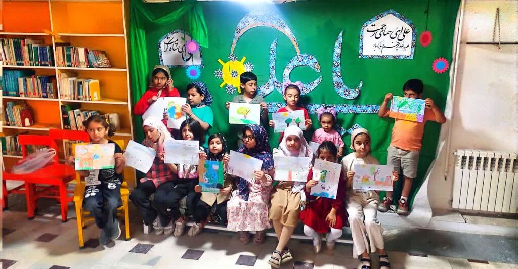 1308183-1 جشن شروع کلاسهای تابستانی کانون با عطر و بوی غدیر