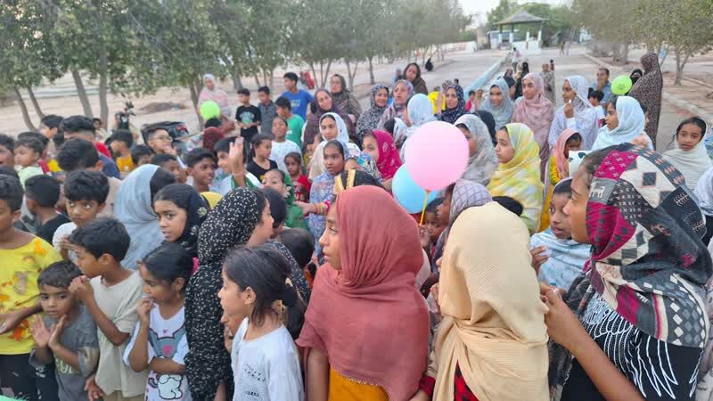 1308216-1 کاروان شادی غدیر در کانون پرورش فکری هرمز به راه افتاد
