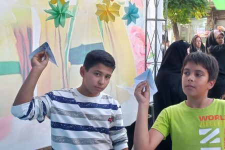 هنرنمایی آینده‌سازان ایران در غرفه پُرشور کانون در راهپیمایی غدیریون