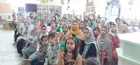 1309130-1 جشن غدیر اعضای کانون پرورش فکری در شهر داودآباد