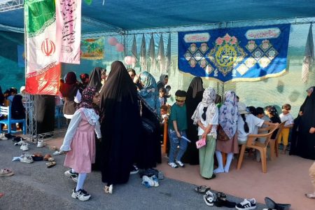 ایستگاه نقاشی کانون استان مرکزی در شهر قورچی باشی