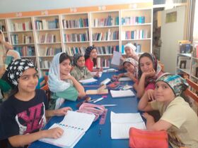 1309929-1 اجرای طرح فرش کتاب در کانون جاورسیان