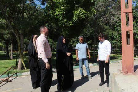 بازدید از پروژه عمرانی سالن سینمای تخصصی کودک مجتمع تبریز