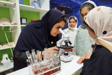 کارگاه آموزشی «استخراج DNA از توت‌فرنگی» در کانون پرورش فکری ساری برگزار شد