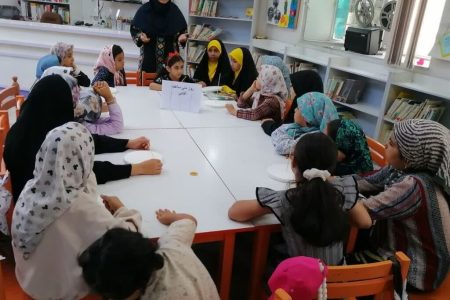 ساخت ساعت آفتابی در مرکز فرهنگی، هنری جیم‌آباد