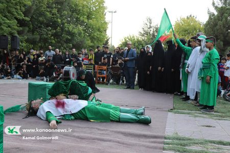 تعزیه خوانی نوجوان کانون لرستان اجرا می شود