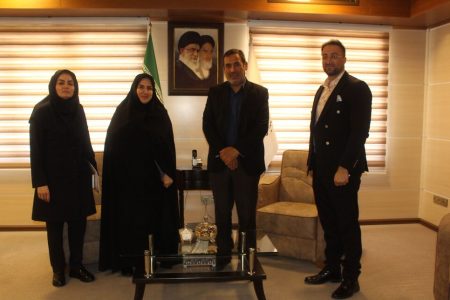 دیدار سرپرست کانون پرورش فکری کودکان و نوجوانان با رئیس سازمان مدیریت و برنامه‌ریزی آذربایجان شرقی