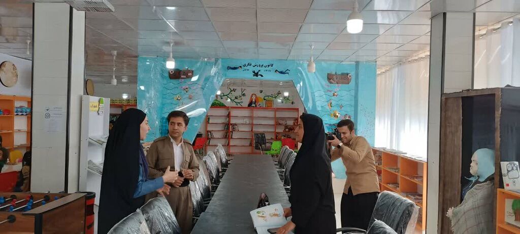 بازدید سرپرست کانون کرمانشاه از مراکز جوانرود و ثلاث‌باباجانی