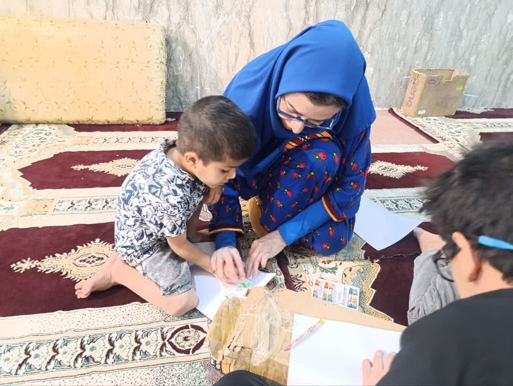  اجرای پیک امید در شهرک پیامبر اعظم بندرعباس