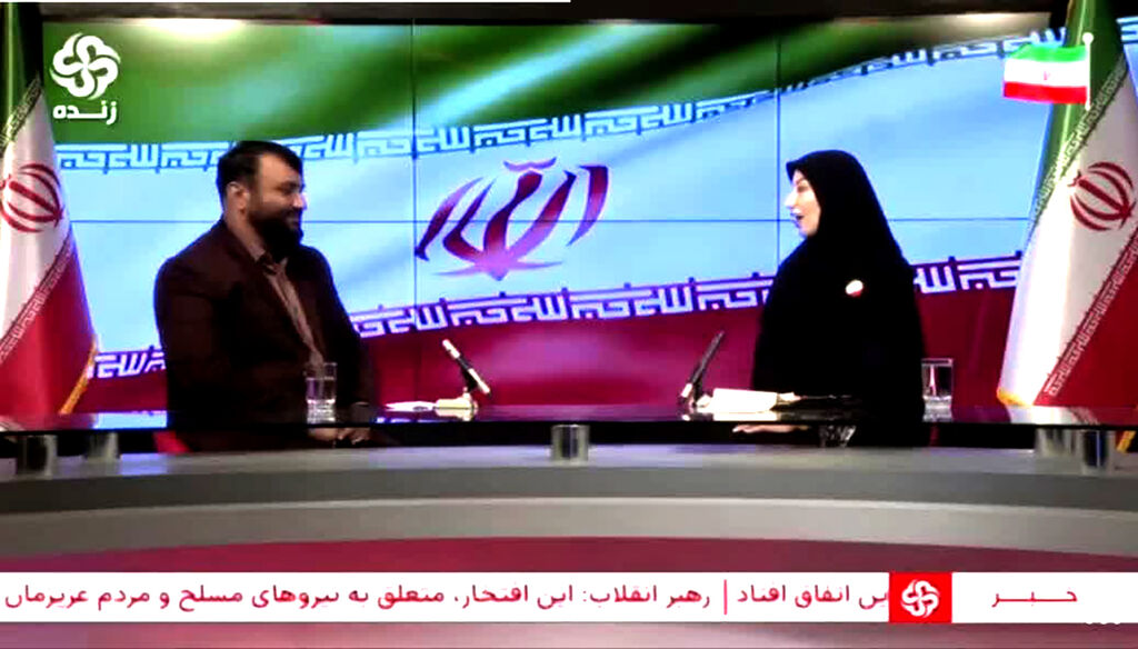 گفتگوی زنده تلویزیونی مدیر کل کانون لرستان