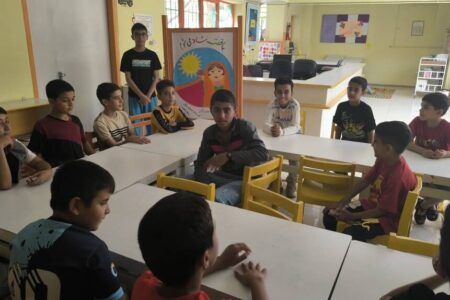 کودکان و نوجوانان مرودشتی، میهمان ویژه‌برنامه‌ای با رنگ حماسه و فناوری شدند