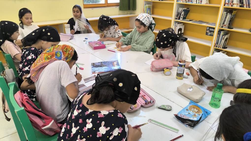 1312081-1 کودکان و نوجوانان مرودشتی، میهمان ویژهبرنامهای با رنگ حماسه و فناوری شدند