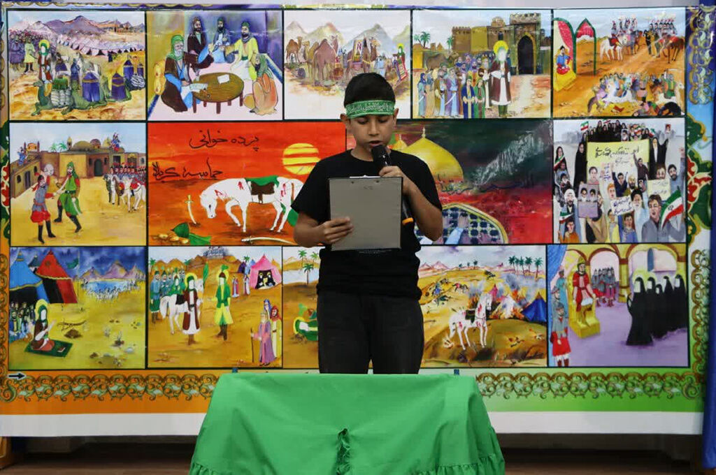 1312287-1 برگزاری گردهمآیی کودکان عاشورایی در کانون «تالش» و «سیاهکل»/ حرکتی در امتداد نغمههای حسینی و به یاد لالههای پَرپَر