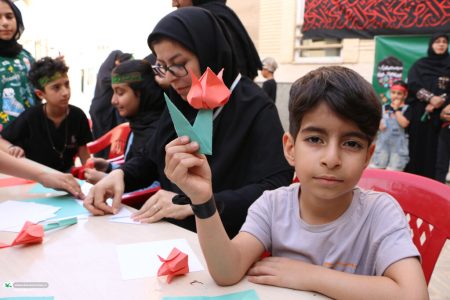 برگزاری کارگاه هنری عاشورایی در سمنان