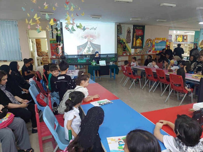 کودکان عاشورایی استان اردبیل در محفل‌های معنوی محرم گرد هم آمدند