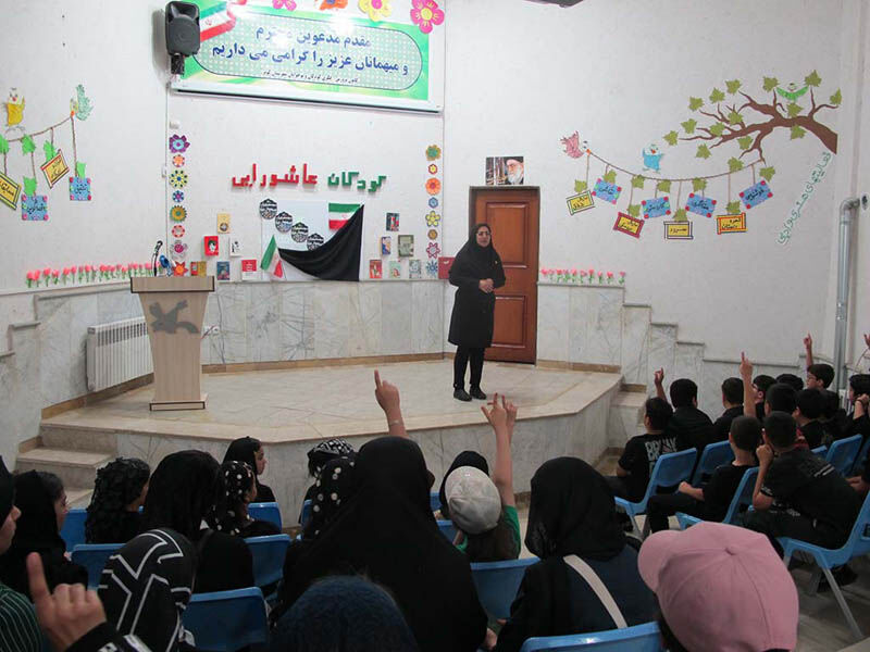 کودکان عاشورایی استان اردبیل در محفل‌های معنوی محرم گرد هم آمدند